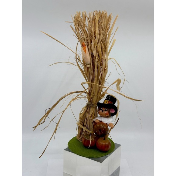 Annalee Other - Annalee Thanksgiving Harvest ~ 2009 Pilgrim Boy Mouse w/ Cornstalk ~ 3" Doll